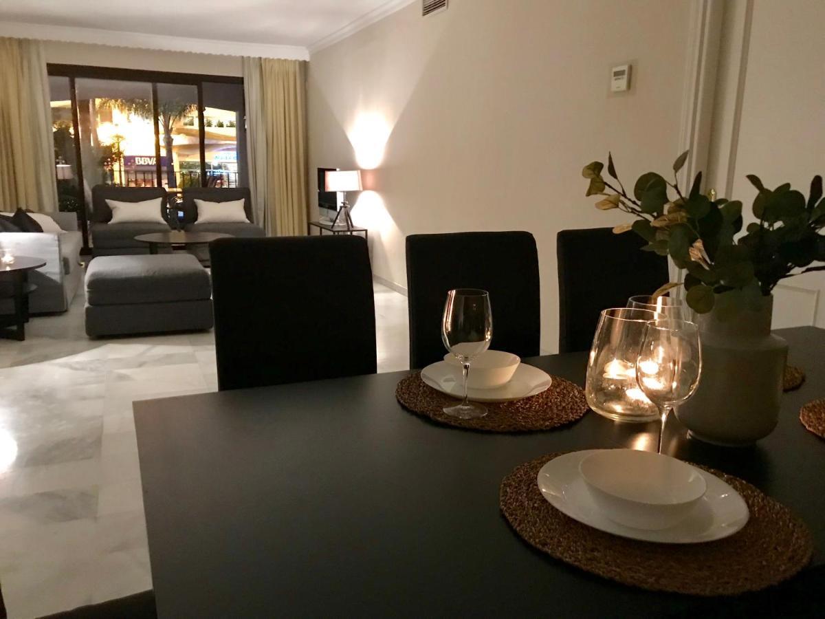 Apartamento Large And Elegant In Puerto Banus With Pools And Paddle Marbella Exterior foto
